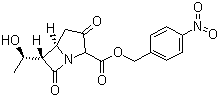 结构式 CAS# 74288-40-7, 4-硝基苄基-(5R,6S)-6-[1R]-1-羟基乙基]-3,7-二酮-1-氮杂双环[3.2.0]庚烷-2-羧酸酯; 亚胺培南母核; 碳青霉烯双环母核
