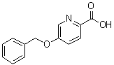 structure of CAS# 74386-55-3, 5-Benzyloxy-2-pyridinecarboxylic acid;5-(Phenylmethoxy)-2-pyridinecarboxylic acid