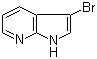 结构式 CAS# 74420-15-8, 3-溴-7-氮杂吲哚; 3-溴-1H-吡咯并[2,3-b]吡啶