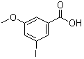 结构式 CAS# 74440-82-7, 3-碘-5-甲氧基苯甲酸