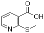 结构式 CAS# 74470-23-8, 2-(甲硫基)烟酸