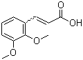 结构式 CAS# 7461-60-1, 2,3-二甲氧基肉桂酸