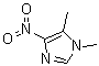 structure of CAS# 7464-68-8, 1,5-Dimethyl-4-nitroimidazole;NSC 400014