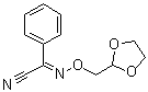 structure of CAS# 74782-23-3, Oxabetrinil;CGA 92194; Concep II; Oxabetrinil; alpha-[(1,3-Dioxolan-2-ylmethoxy)imino]benzeneacetonitrile