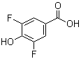 结构式 CAS# 74799-63-6, 3,5-二氟-4-羟基苯甲酸