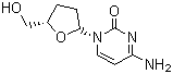 structure of CAS# 7481-89-2, Zalcitabine;Dideoxycytidine; 2',3'-Dideoxycytidine; DDC