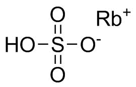 Rubidium sulfate molecular structure (CAS 7488-54-2)