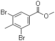 structure of CAS# 74896-66-5, Methyl 3,5-dibromo-4-methylbenzoate