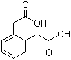 结构式 CAS# 7500-53-0, 1,2-苯二乙酸; 邻苯二乙酸