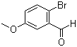 结构式 CAS# 7507-86-0, 2-溴-5-甲氧基苯甲醛