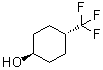 structure of CAS# 75091-93-9, trans-4-(Trifluoromethyl)cyclohexan-1-ol;trans-4-(Trifluoromethyl)cyclohexanol