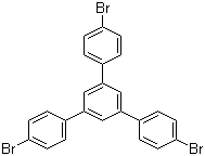 结构式 CAS# 7511-49-1, 1,3,5-三(4-溴苯基)苯