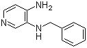 结构式 CAS# 75115-28-5, 3-(苄氨基)-4-氨基吡啶