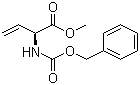 结构式 CAS# 75266-40-9, (S)-2-(苄氧羰基氨基)-3-丁烯酸甲酯