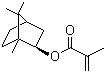 结构式 CAS# 7534-94-3, 甲基丙烯酸异冰片酯