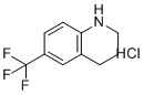 结构式 CAS# 75434-37-6, 6-(三氟甲基)-1,2,3,4-四氢喹啉盐酸盐