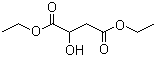 structure of CAS# 7554-12-3, Diethyl malate;Hydroxybutanedioic acid diethyl ester