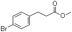 结构式 CAS# 75567-84-9, 3-(4-溴苯基)丙酸甲酯