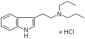 结构式 CAS# 7558-73-8, N,N-二丙基色胺盐酸盐