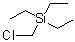 structure of CAS# 757-34-6, (Chloromethyl)triethylsilane;NSC 96810