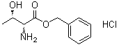 structure of CAS# 75748-36-6, D-Threonine phenylmethyl ester hydrochloride