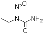 结构式 CAS# 759-73-9, 1-乙基-1-亚硝基脲
