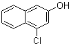 结构式 CAS# 75907-51-6, 4-氯-2-萘酚