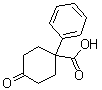 structure of CAS# 75945-91-4, 1-Phenyl-4-oxocyclohexanecarboxylic acid;NSC 400458