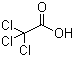 Trichloroacetic acid molecular structure (CAS 76-03-9)