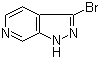 结构式 CAS# 76006-13-8, 3-溴-6-氮杂吲唑