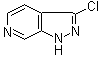 结构式 CAS# 76006-14-9, 3-氯-1H-吡唑并[3,4-c]吡啶