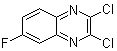 structure of CAS# 76089-04-8, 2,3-Dichloro-6-fluoroquinoxaline