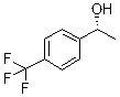 (+)-(R)-1-[4-(Trifluoromethyl)phenyl]ethanol molecular structure (CAS 76155-79-8)