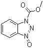 结构式 CAS# 76266-27-8, 1H-苯并三唑-1-羧酸甲酯 3-氧化物