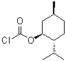 (+)-薄荷基氯甲酸酯分子结构 (CAS 7635-54-3)