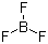 Boron trifluoride molecular structure (CAS 7637-07-2)