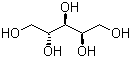 L-(-)-Arabitol molecular structure (CAS 7643-75-6)