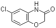 结构式 CAS# 7652-29-1, 6-氯-(2H)-1,4-苯并恶嗪-3(4H)-酮