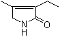 structure of CAS# 766-36-9, 3-Ethyl-4-methyl-3-pyrrolin-2-one;3-Ethyl-4-methyl-2-oxo-3-pyrroline