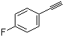 structure of CAS# 766-98-3, 4-Fluorophenylacetylene;1-Ethynyl-4-fluorobenzene