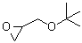 structure of CAS# 7665-72-7, 2-(tert-Butoxymethyl)oxirane;1-tert-Butoxy-2,3-epoxypropane; 2,3-Epoxypropyl-tert-butyl ether; 2-(tert-Butoxymethyl)oxirane; 2-Trimethylmethoxymethyloxirane; 3-tert-Butoxy-1,2-epoxypropane; Glycidyl tert-butyl ether; tert-Butyl 2,3-epoxypropyl ether; tert-Butyl glycidyl ether