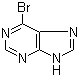 结构式 CAS# 767-69-1, 6-溴嘌呤