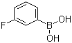 structure of CAS# 768-35-4, 3-Fluorophenylboronic acid;3-Fluorobenzeneboronic acid