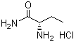 结构式 CAS# 7682-20-4, L-2-氨基丁酰胺盐酸盐