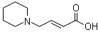结构式 CAS# 768341-84-0, (2E)-4-(1-哌啶基)-2-丁烯酸