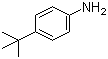 structure of CAS# 769-92-6, 4-tert-Butylaniline;p-tert-Butylaniline