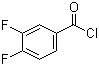 结构式 CAS# 76903-88-3, 3,4-二氟苯甲酰氯