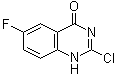 structure of CAS# 769158-12-5, 2-Chloro-6-fluoro-4(1H)-quinazolinone