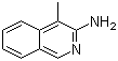 4-Methyl-3-isoquinolinamine molecular structure (CAS 7697-66-7)