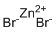 溴化锌分子结构 (CAS 7699-45-8)
